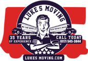 Luke's Moving Services, Hurst, TX logo
