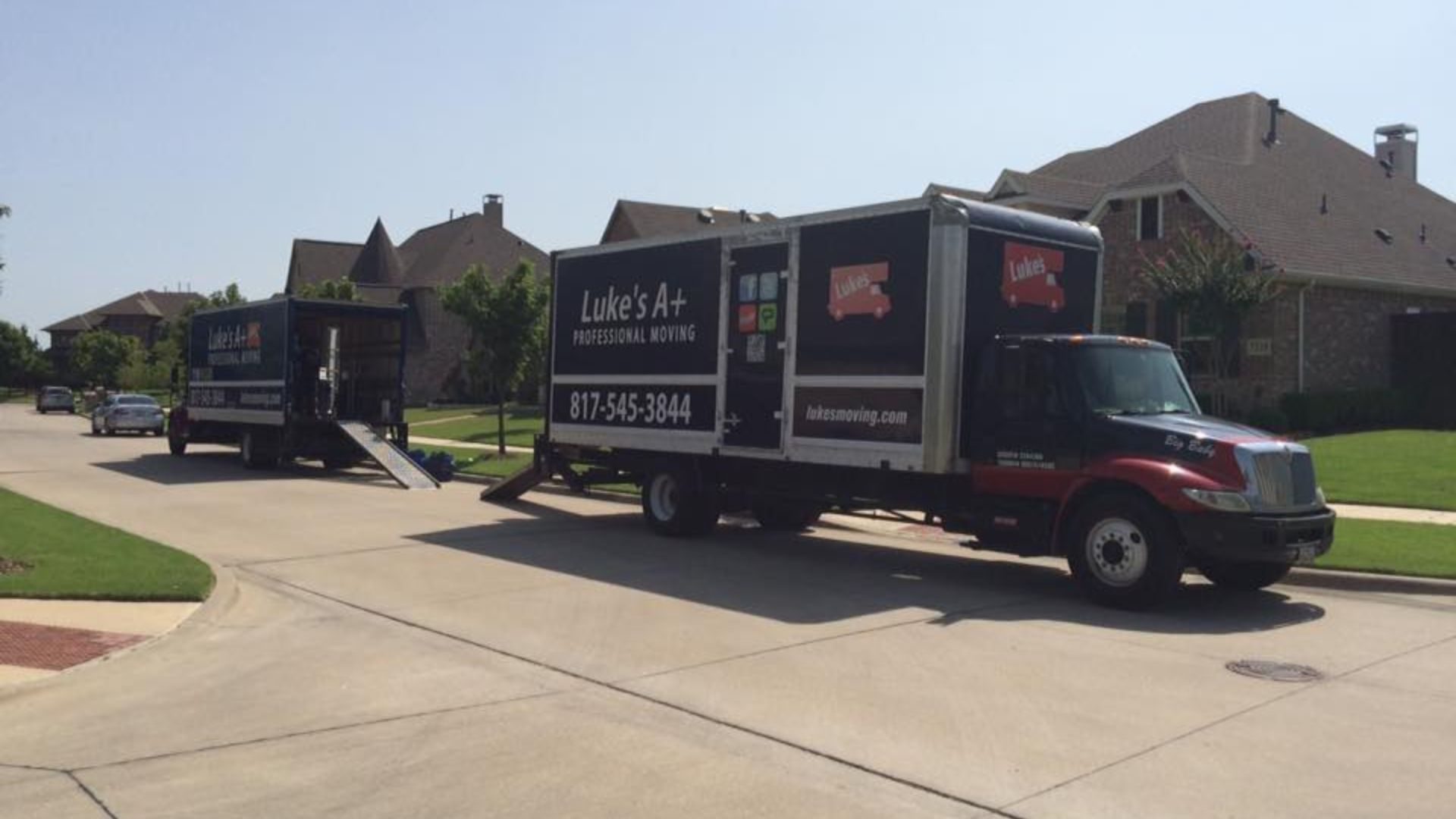 lukes professional moving truck